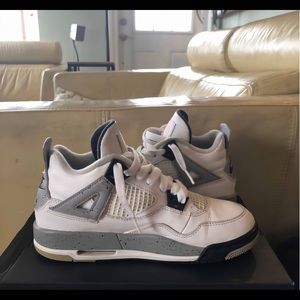Air Jordan 4 Retro OG BG ‘White Cement’ 2016